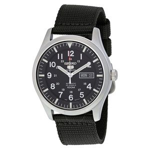 Men’s Sports Seiko Automatic Canvas Band